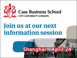 Shanghai(4/24) - Straight to the heart of business with a Cass MBA