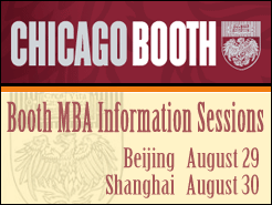 Chicago Booth MBA Information Sessions - (8/29) Ϻ(8/30)