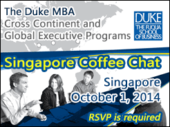 The Duke Cross Continent and Global Executive MBA Programs Coffee Chat - Singapo