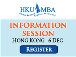 HKU MBA Infomation Session - Hong Kong(12/6)