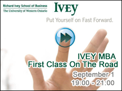 Ϻ(9/1) - Ivey First Class On The Road & Info Session