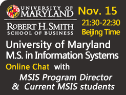 University of MarylandϢϵͳ˶ʿOnline Talk C (11/15)